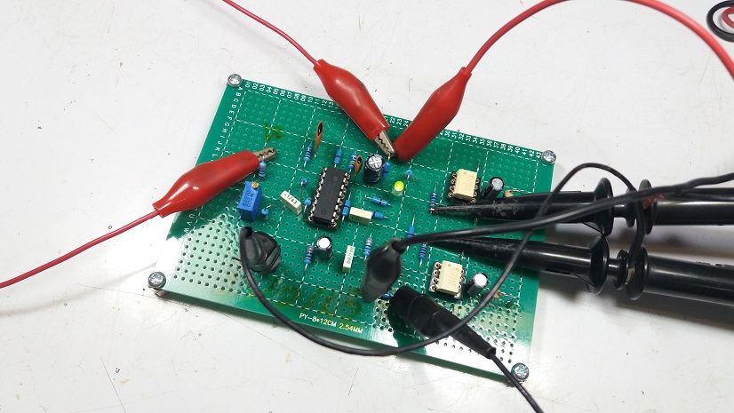 Prototype MC33067P Board Switching Mode Resonant Controllers