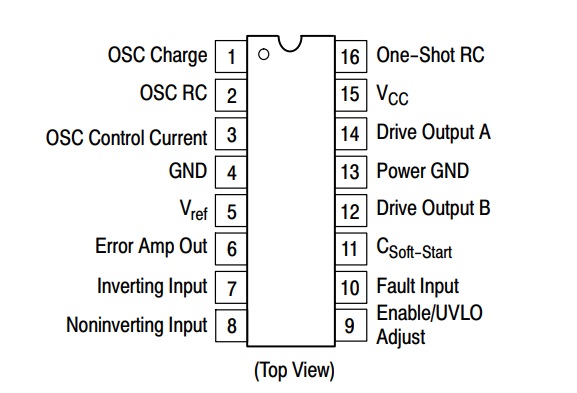 Prototype MC33067P Board Switching Mode Resonant Controllers