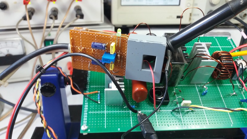 Prototype MC33067P Switching Mode Resonant Controller by Half-Bridge Converter Topology