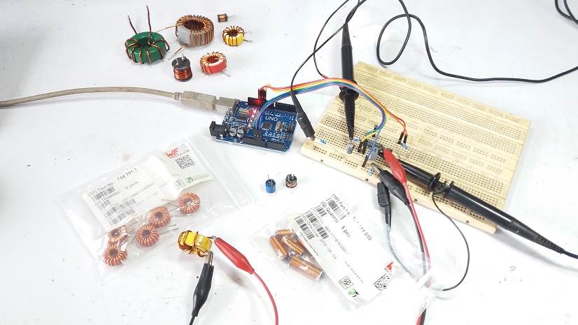 Simple and Low cost Inductance Meter by Using Arduino UNO