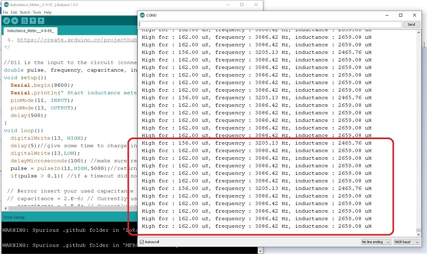 Simple and Low cost Inductance Meter by Using Arduino UNO