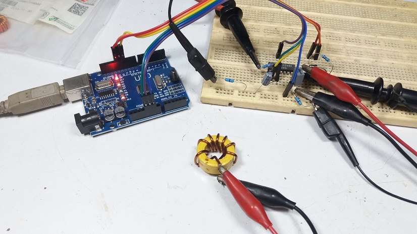 Simple and Low cost Inductance Meter by Using Arduino UNO