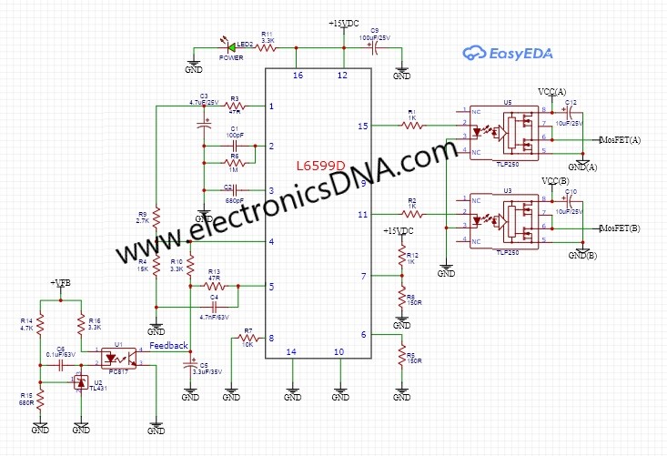 Mini Half-Bridge Converter Topology by using L6599D Resonant Mode Controller