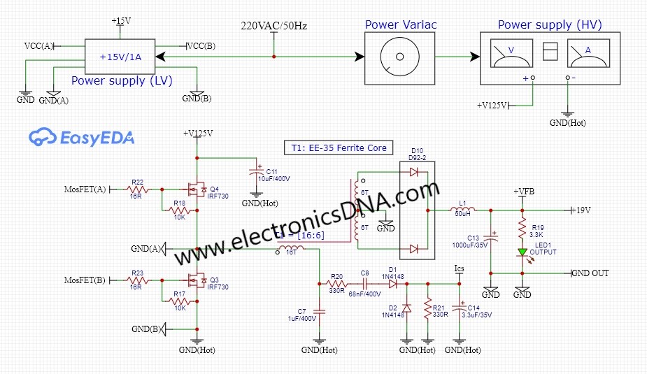 Mini Half-Bridge Converter Topology by using L6599D Resonant Mode Controller