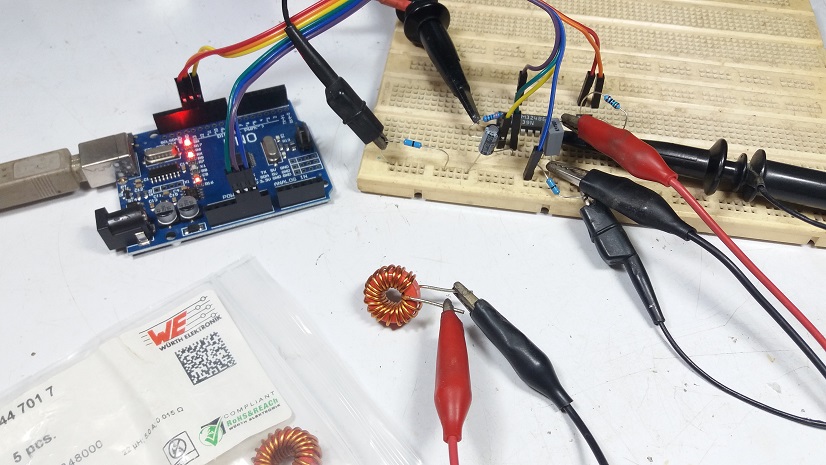 Simple and Low cost Inductance Meter by Using Arduino UNO