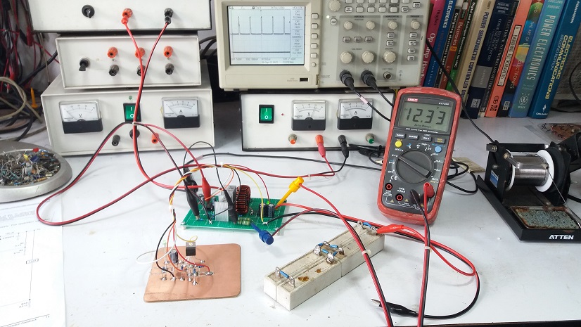 Mini DC to DC Synchronous Buck Converter by Using LM2575HVT