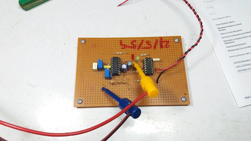 PWM Signal Generator for DC to DC Converter and Switching Power Supply Based on TL494CN