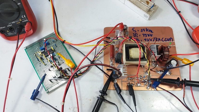 Basic Gate Drive Transformer for Half-bridge Converter based on SG3525A