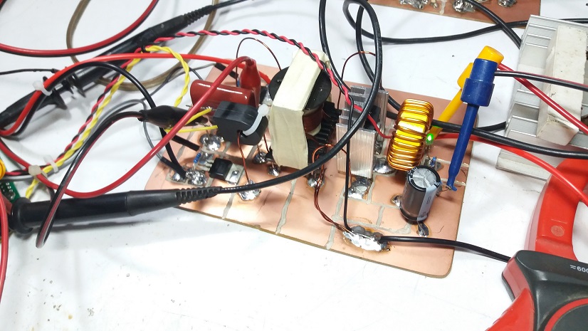 Simple Arduino Control Resonant Mode Half-Bridge Converter Topology Switching Power Supply