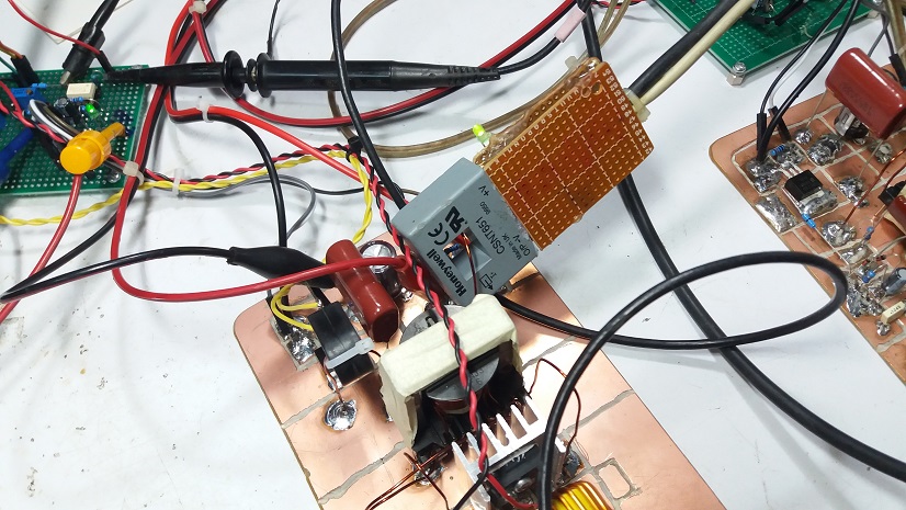 Simple Arduino Control Resonant Mode Half-Bridge Converter Topology Switching Power Supply