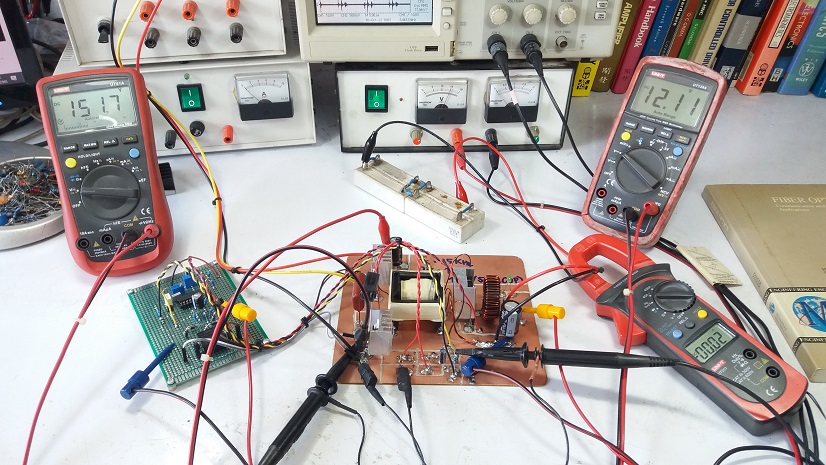 Basic Gate Drive Transformer for Half-bridge Converter based on SG3525A