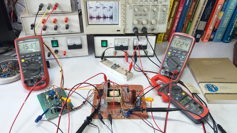 Basic Gate Drive Transformer for Half-bridge Converter based on SG3525A