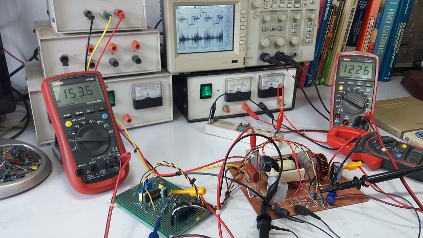 Basic Gate Drive Transformer for Half-bridge Converter based on SG3525A