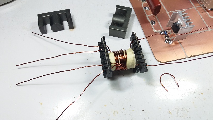 Basic Gate Drive Transformer for Half-bridge Converter based on SG3525A