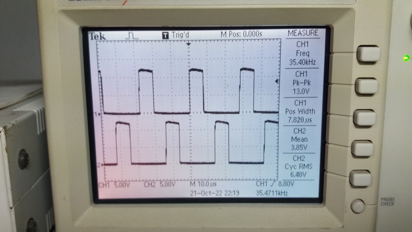 Basic Gate drive transformer for Half-bridge Converter based on SG3525A