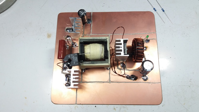 Basic Gate Drive Transformer for Half-bridge Converter based on SG3525A