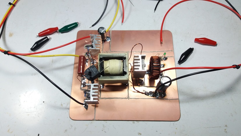 Basic Gate Drive Transformer for Half-bridge Converter based on SG3525A