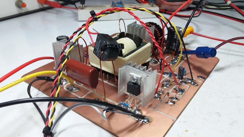 Basic Gate Drive Transformer for Half-bridge Converter based on SG3525A