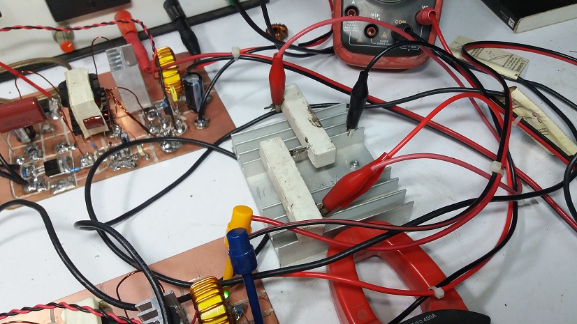 Simple Arduino Control Resonant Mode Half-Bridge Converter Topology Switching Power Supply