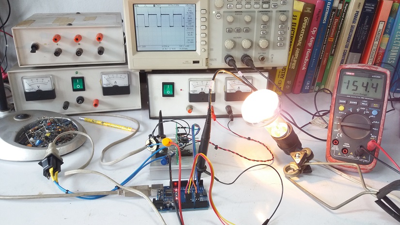 Simple PWM AC Chopper Control by Using Arduino UNO