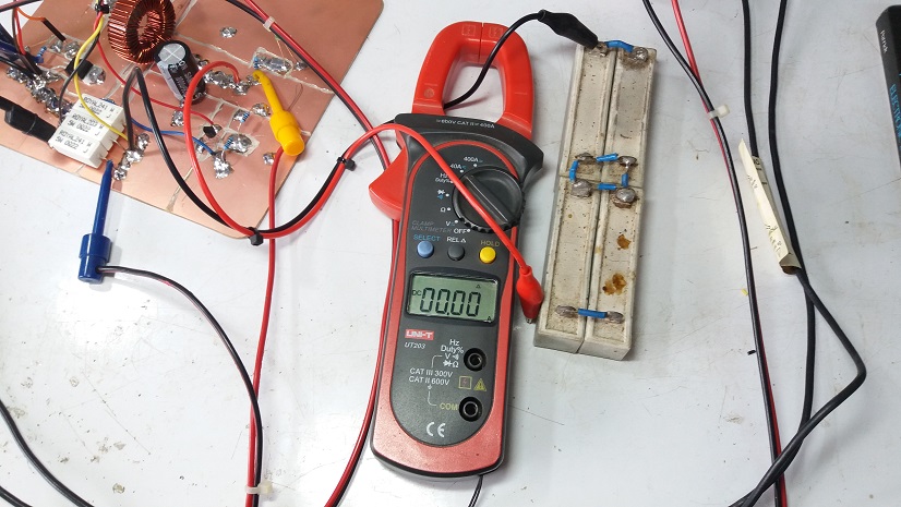 Op-amp LM393 Control DC-DC Synchronous Buck Converter