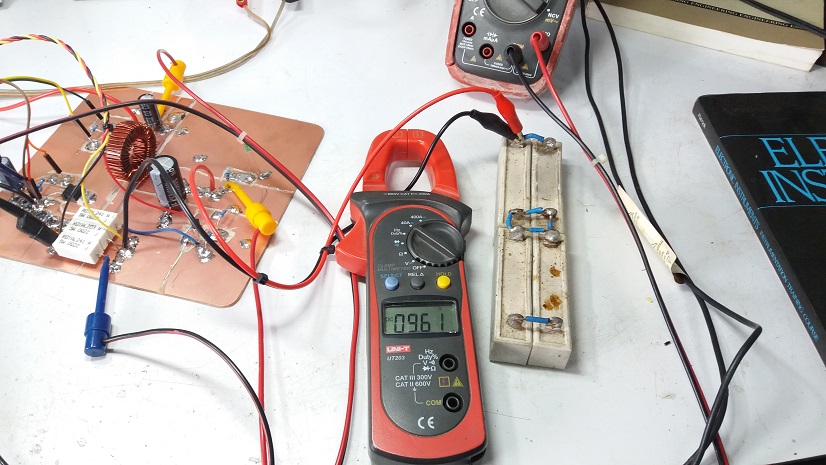 Op-amp LM393 Control DC-DC Synchronous Buck Converter