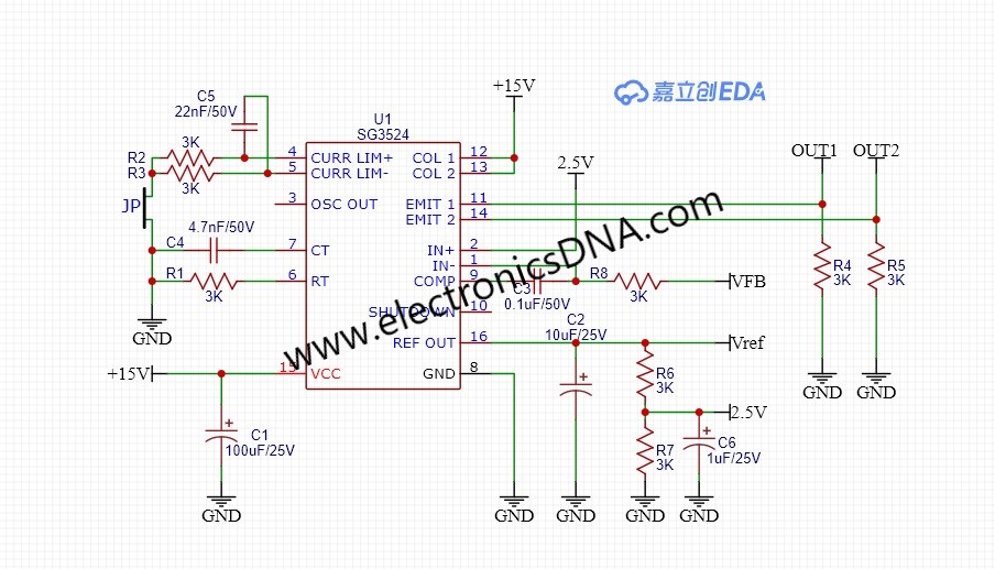 Introduction to SG3524 for Controlling Switching Mode