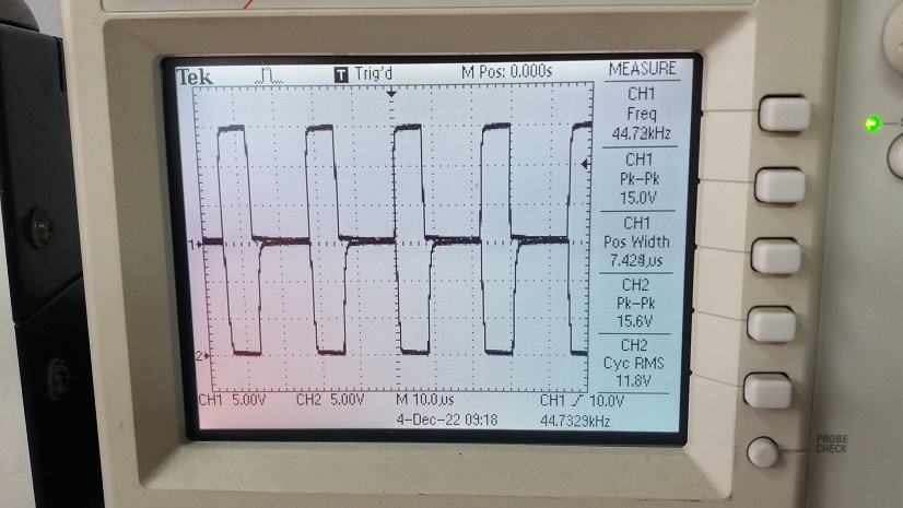 Op-amp LM393 Control DC-DC Synchronous Buck Converter