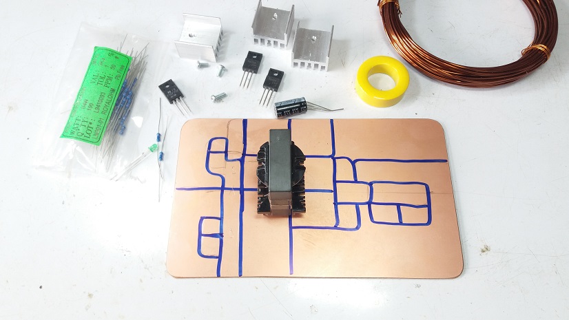 SG3524 Control Half-Bridge Converter Switching Mode Power Supply