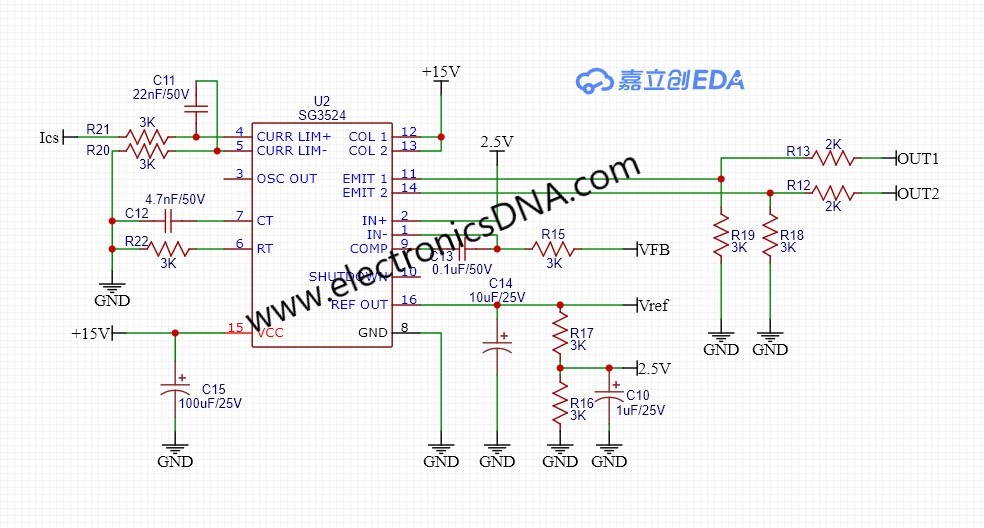 Dual-Phase Buck Converter by using SG3524 Controller