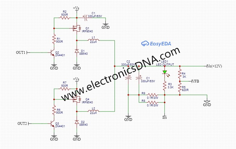 Dual-Phase Buck Converter by using SG3524 Controller