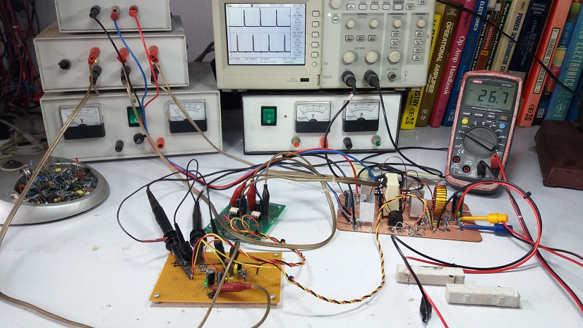 SG3524 Control Half-Bridge Converter Switching Mode Power Supply