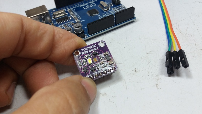 TCS34725 Color Sensors By Using Arduino UNO