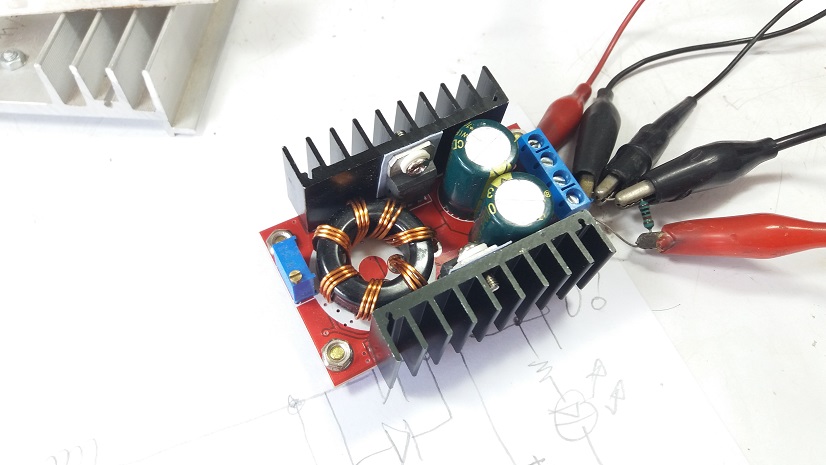 DC-DC Boost Converter 150W Based on UC3843A