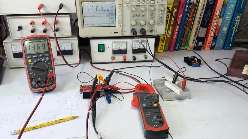 DC-DC Boost Converter 150W Based on UC3843A