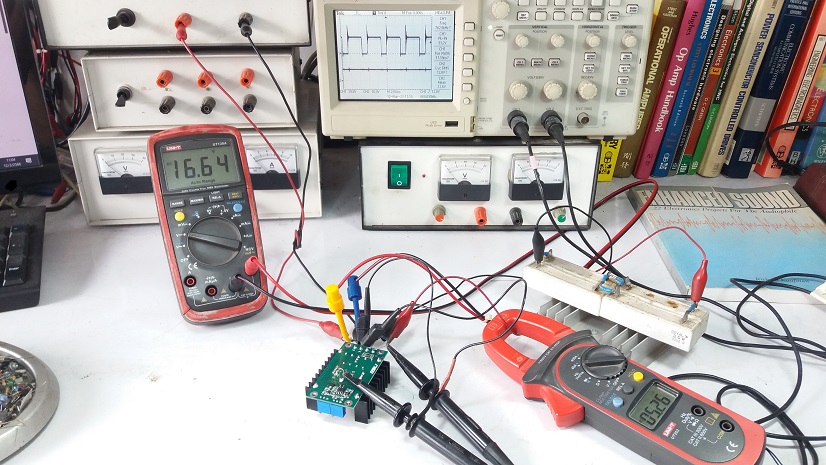 Adjustable Voltage DC to DC Buck Converter By Using XL4016