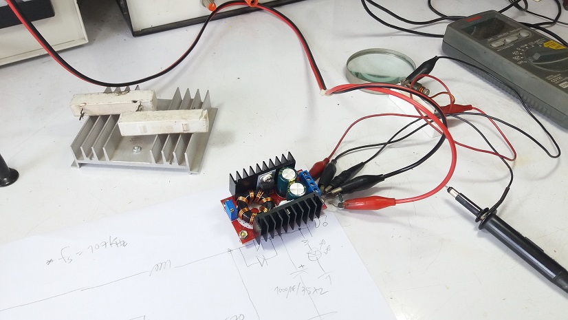 DC-DC Boost Converter 150W Based on UC3843A