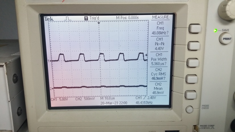 Prototype Self-Oscillating Flyback Converter SMPS