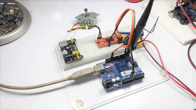 Arduino Control Stepper Motor by using A3967 Module