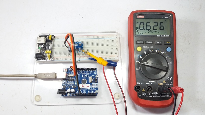 ADS1115 16-Bit Resolution ADC Module and I2C Protocol Interface with Arduino UNO