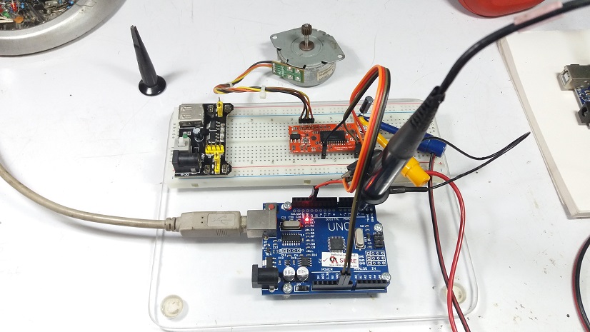 Arduino Control Stepper Motor by using A3967 Module