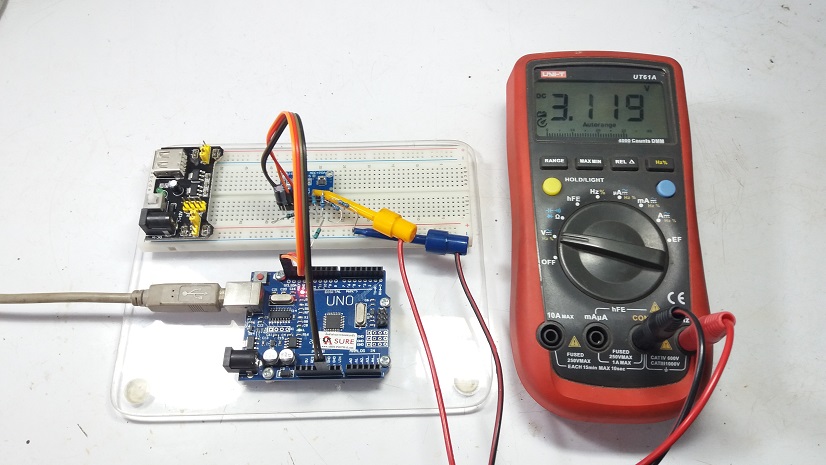 ADS1115 16-Bit Resolution ADC Module and I2C Protocol Interface with Arduino UNO