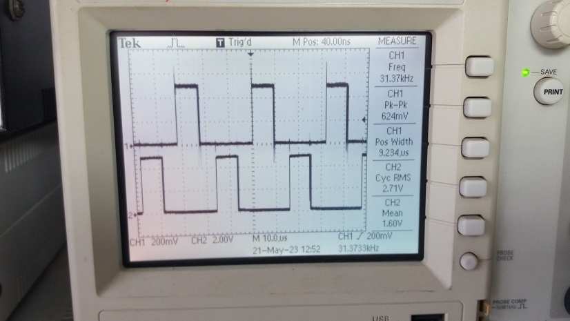 L293D Output Stage for DC-DC Two-Phase Buck Converter