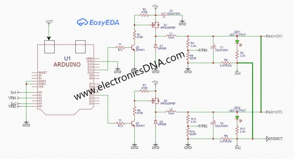 Basic Current-sharing By using Voltage-Controlled Current Sources for DC-DC Converters