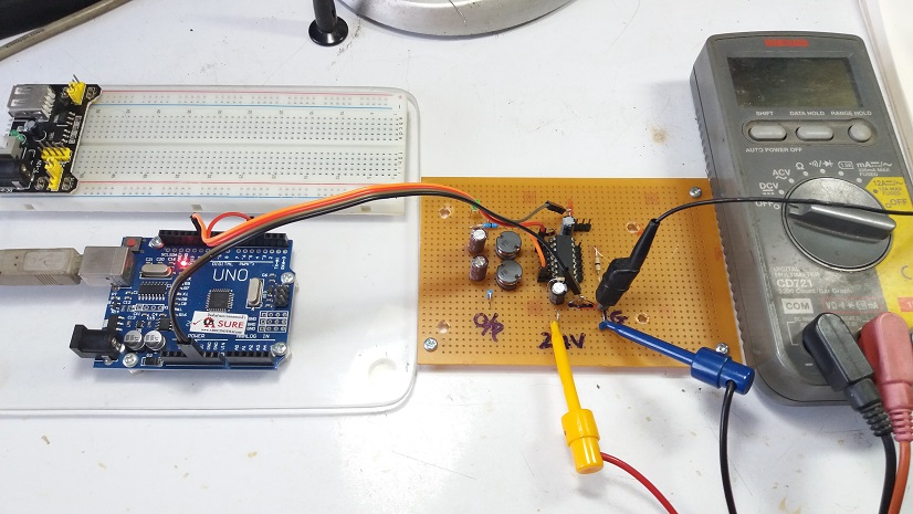 L293D Output Stage for DC-DC Two-Phase Buck Converter