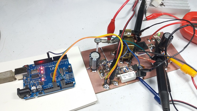 Arduino Based DC/DC Boost Converter by Reuse Inductor