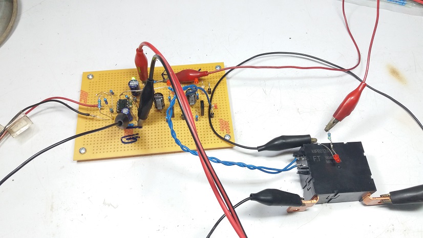 Preliminary Experiment Drive Latching Relay