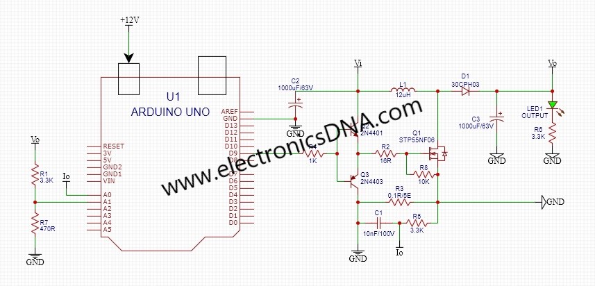 Arduino Based DC/DC Boost Converter by Reuse Inductor