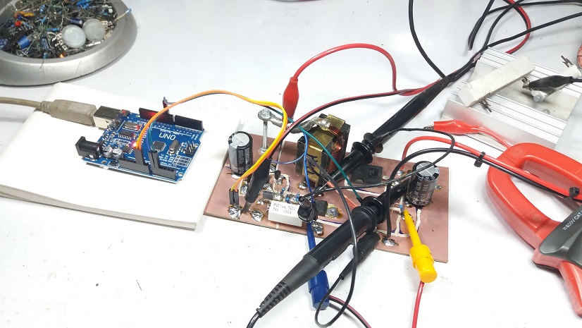 Arduino Based DC/DC Boost Converter by Reuse Inductor