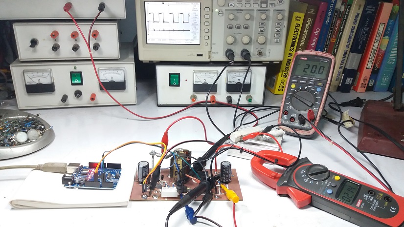 Arduino Based DC/DC Boost Converter by Reuse Inductor